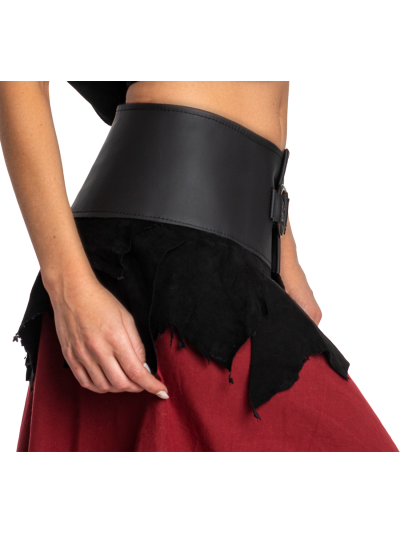 Trollfelsen Fetzenrock Karya Midi schwarz 1